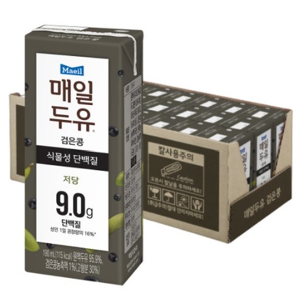 매일 두유 검은콩 190ml x 24팩