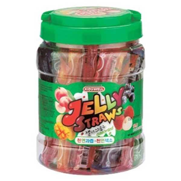 키즈웰 젤리스트로우 JELLY STRAWS 800g