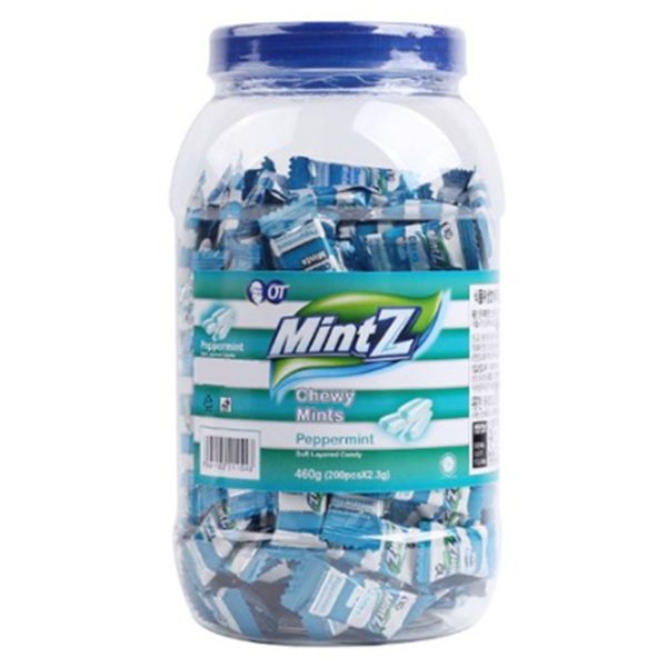 MintZ 민트지 페퍼민트향 츄어블 캔디 460g통