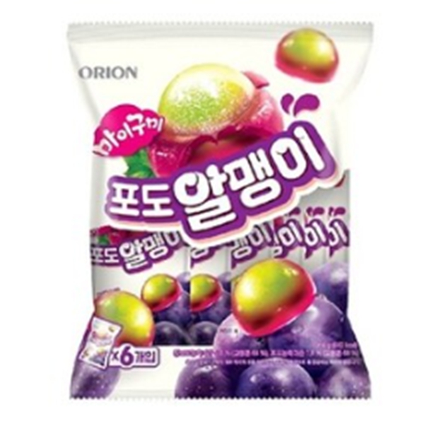 오리온 포도알맹이 216g