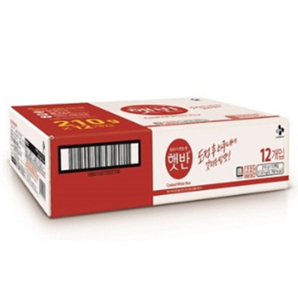 [박스] CJ 햇반 210g x 12입