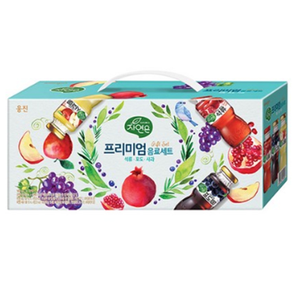 (특별할인)웅진 자연은 프리미엄 음료세트 180ml x 12병