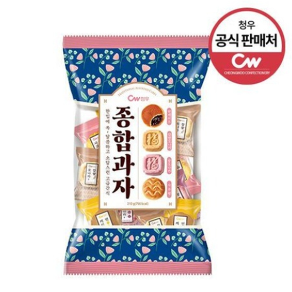 [CW청우] 종합과자(세가지맛) 350g 