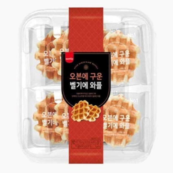삼립 오븐에구운 벨기에와플 10개입