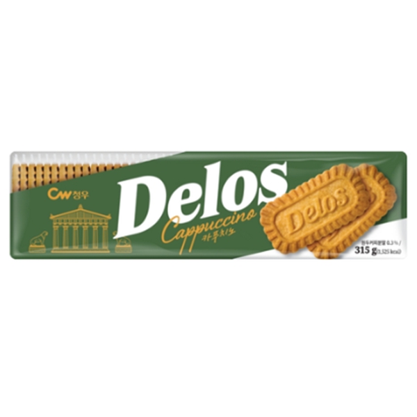 Delos 델로스 카푸치노 커피쿠키 315g