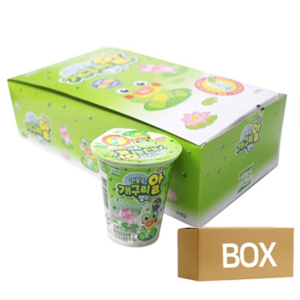 서주 연못속 개구리알 젤리 청포도맛 35g x 8컵