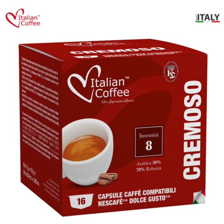 CREMOSO 돌체구스토전용 이탈리안 크레모소 커피 16캡슐