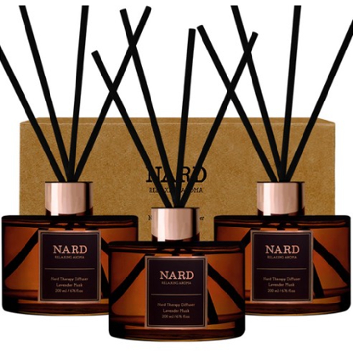 NARD 나드 테라피 디퓨저 라벤더머스크향 200ml X 3개