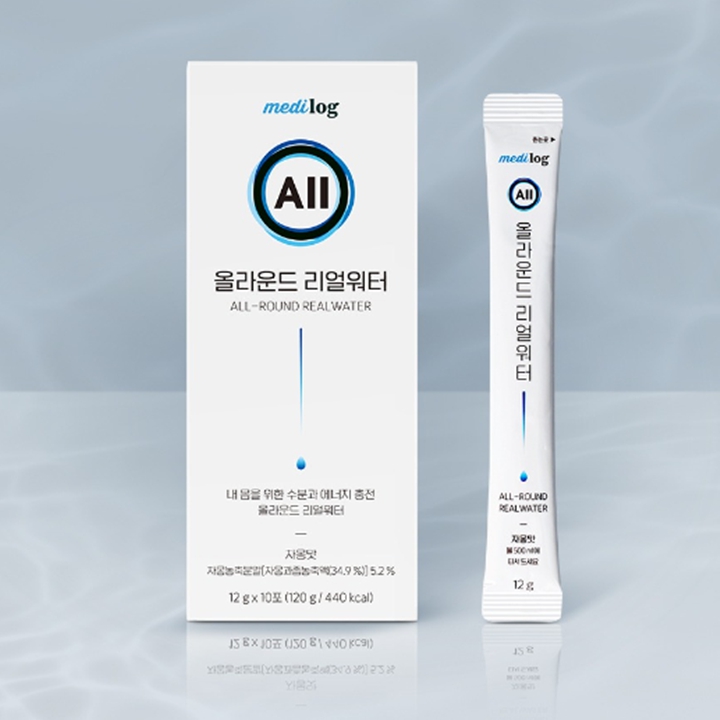 All 올라운드 리얼워터 1박스+사각 보틀 500ml 증정