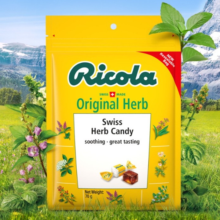 리콜라 오리지널 허브캔디 70g