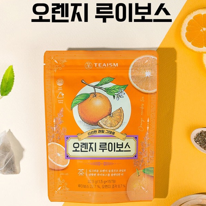쌍계 TEAISM 오렌지 루이보스 15티백