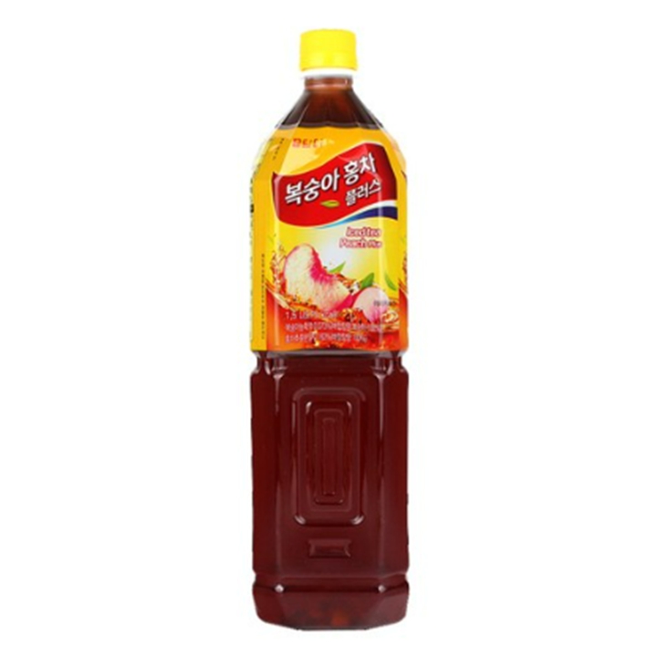 담터 복숭아홍차 플러스 1.5L 페트음료