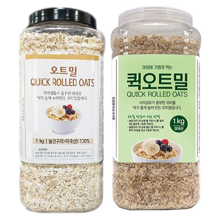 오트밀 1kg(통)