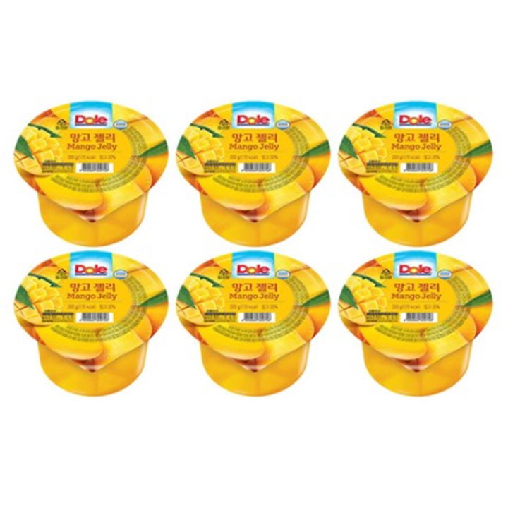 동원 Dole 망고 컵젤리 200g x 6컵