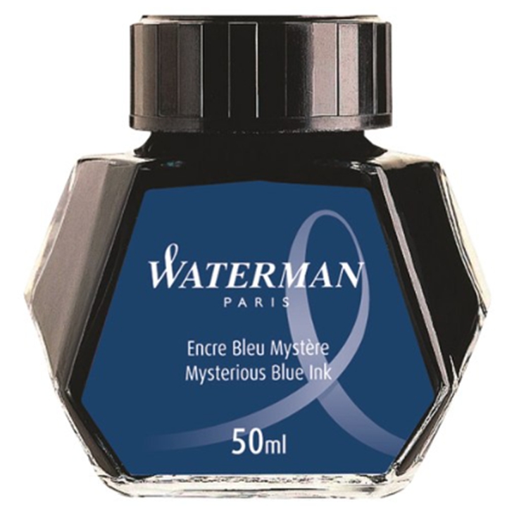 워터맨 만년필 병잉크 50ml (Mysterious Blue)