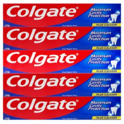 콜게이트 그레이트 레귤러 치약 5개