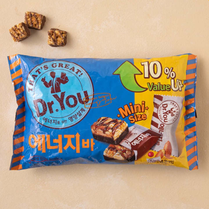 오리온 닥터유 에너지바 43개입 440g (대용량)