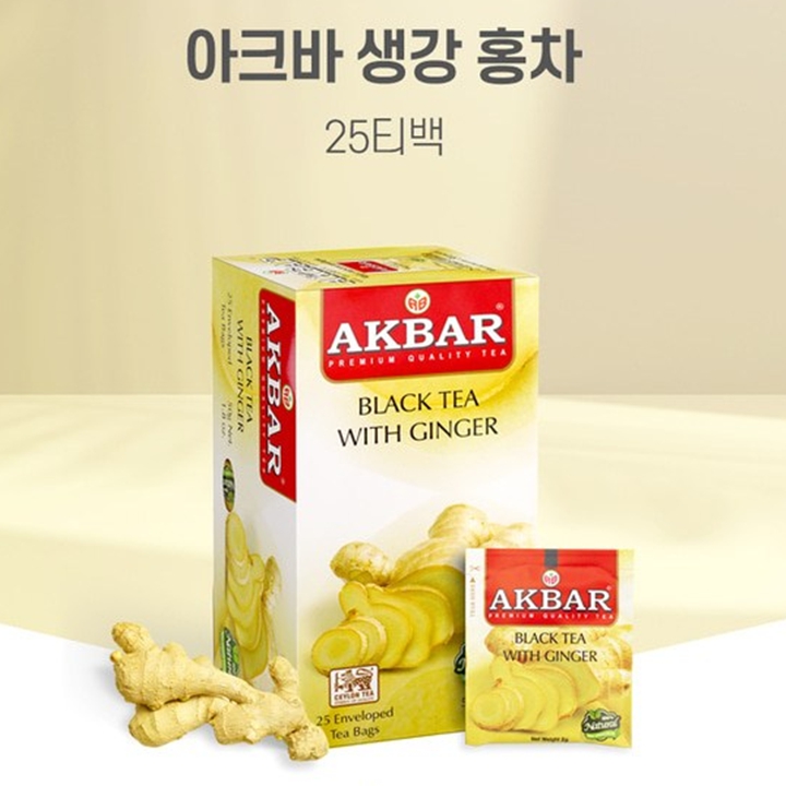 아크바 생강홍차 25T
