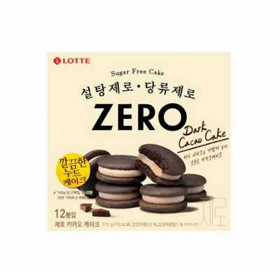 5400 롯데 제로 카카오케이크 171g