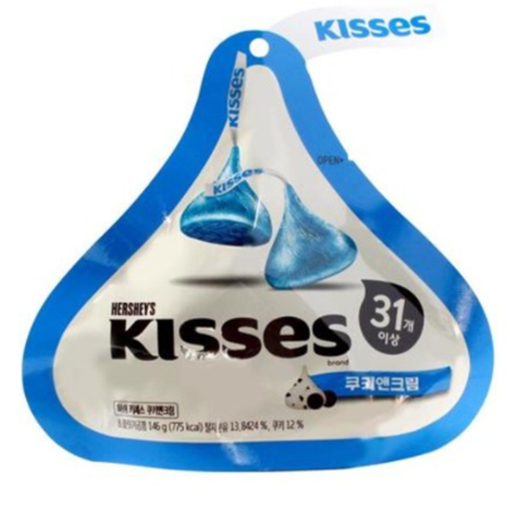 6300 롯데 허쉬 키세스 아이코닉 쿠키앤크림 146g