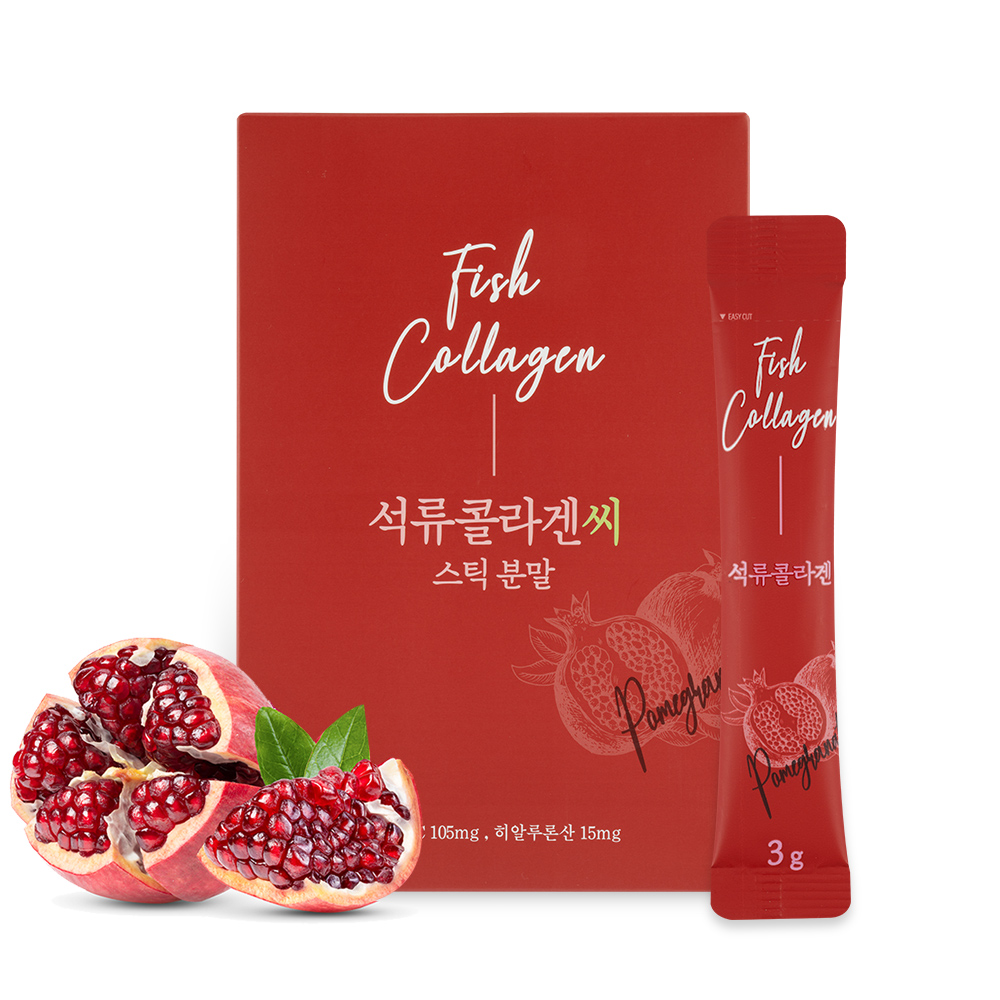 (오피스79단독 1+1행사) 석류콜라겐C 스틱 3g x 100포(1+1)