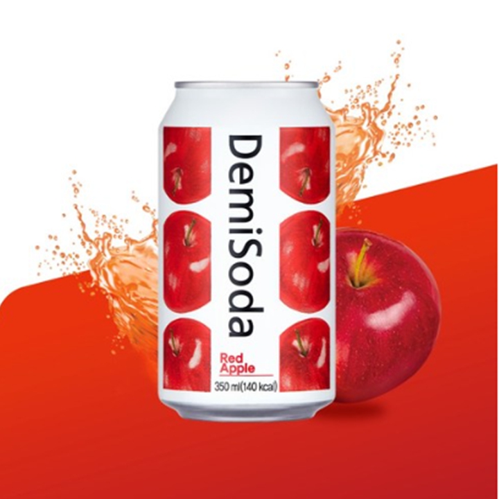 동아오츠카 데미소다 레드애플 350ml x 6캔 