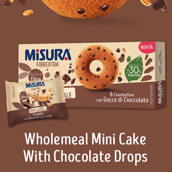 미주라 초코칩 통밀 도너츠 230g 