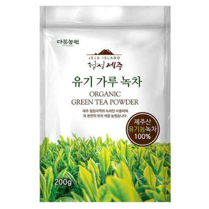 다농원 청정제주 유기가루녹차200g
