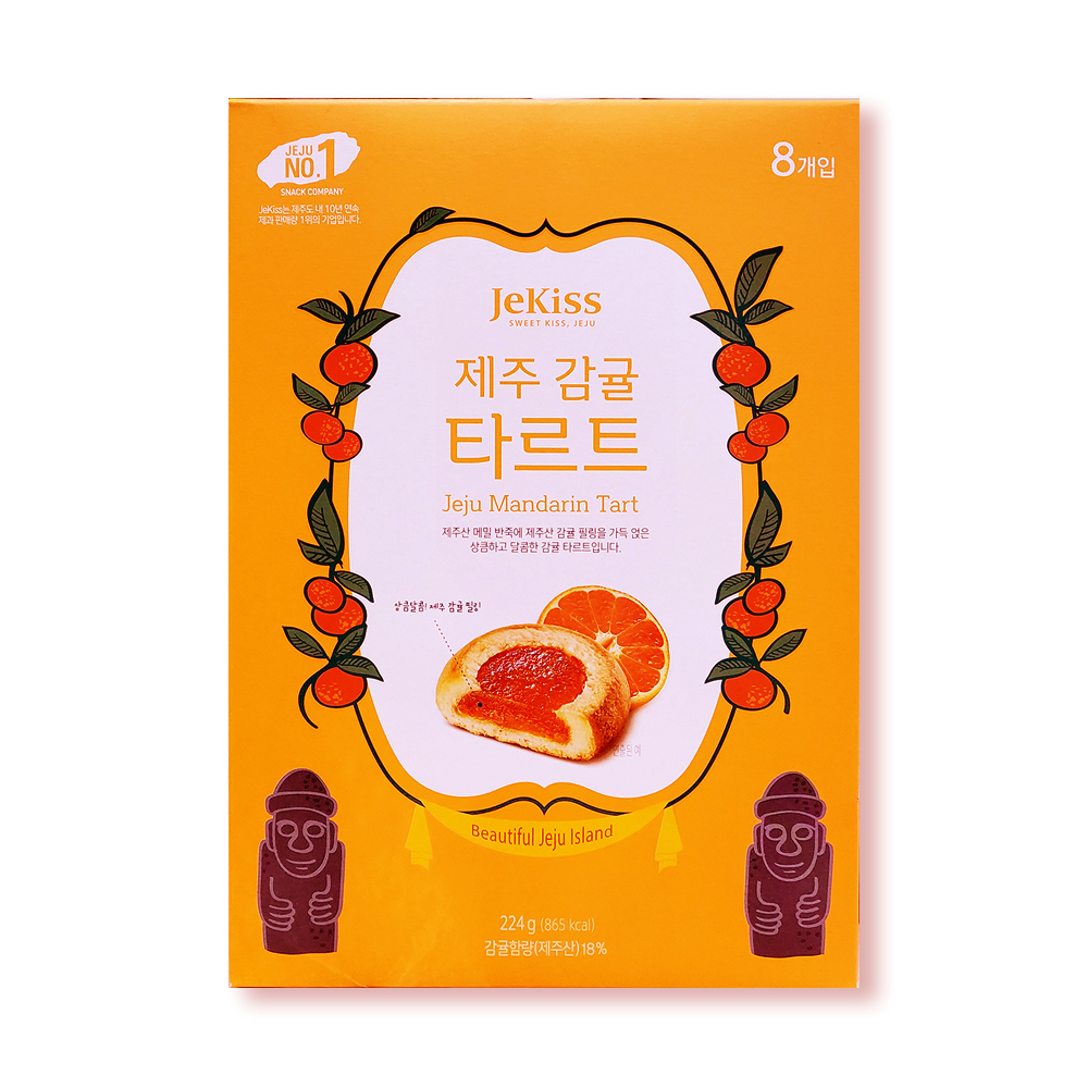 JeKiss 제키스 제주 감귤 타르트 224g