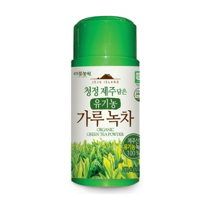 다농원 청정제주 유기농가루녹차40g 