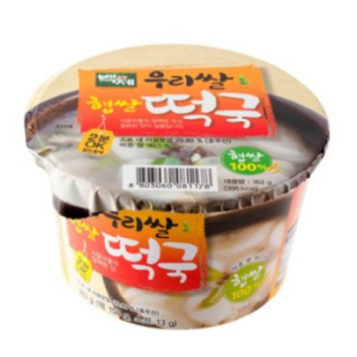 백제 우리쌀 햅쌀떡국 4개