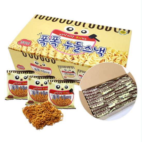 폭폭누들스낵 간장맛 40봉 640g