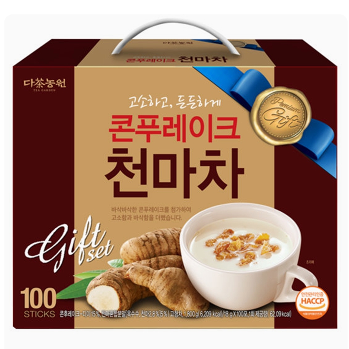 다농원 콘푸레이크 천마차 18g x 100입(대용량)