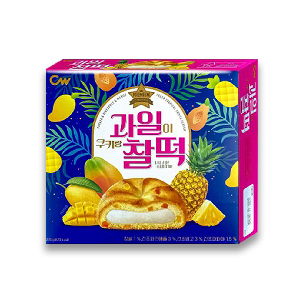 [CW청우] 과일이 쿠키랑 찰떡 215g