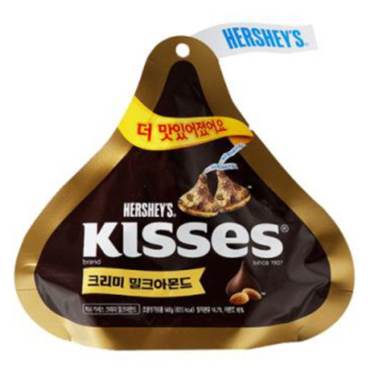 6300 롯데 허쉬 키세스 아이코닉 크리미 밀크아몬드 146g 