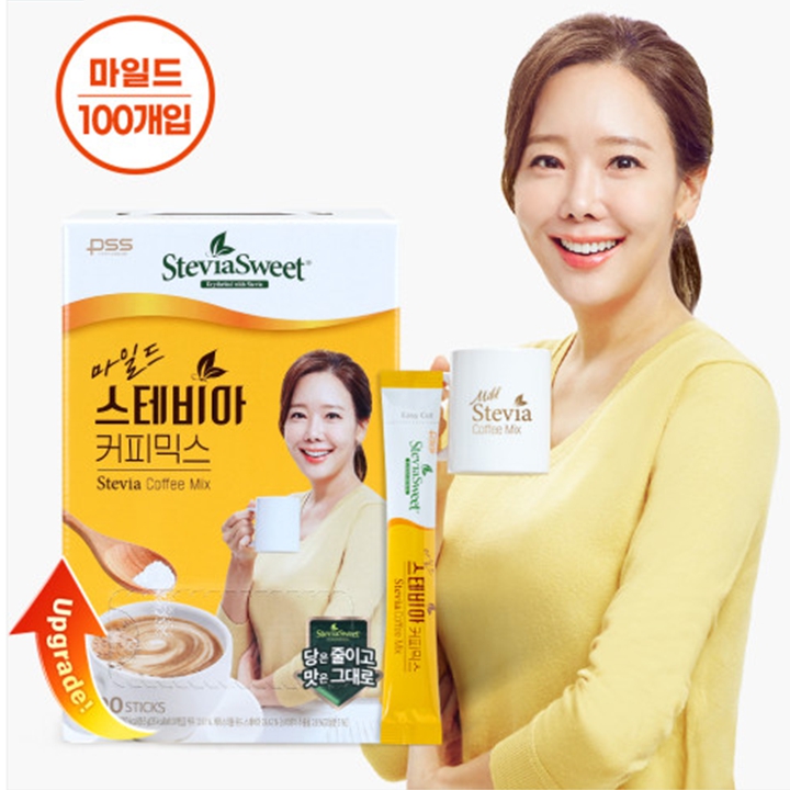 소유진의 스테비아 커피믹스 마일드 100T (大)