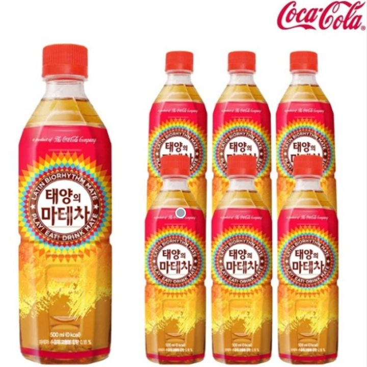 코카콜라 태양의 마테차 500ml x 6페트