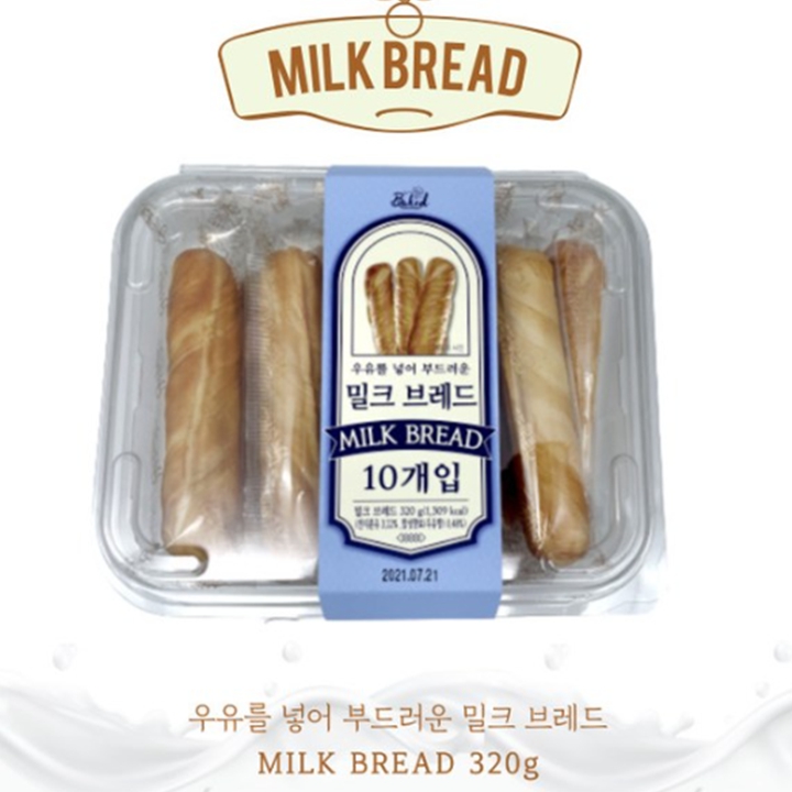 밀크 브레드 빵 320g