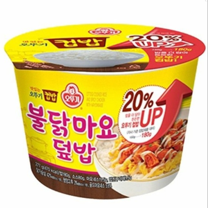 오뚜기 즉석 컵밥 불닭마요덮밥 267g
