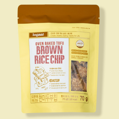 로그잇 현미두부칩 70g x 2개