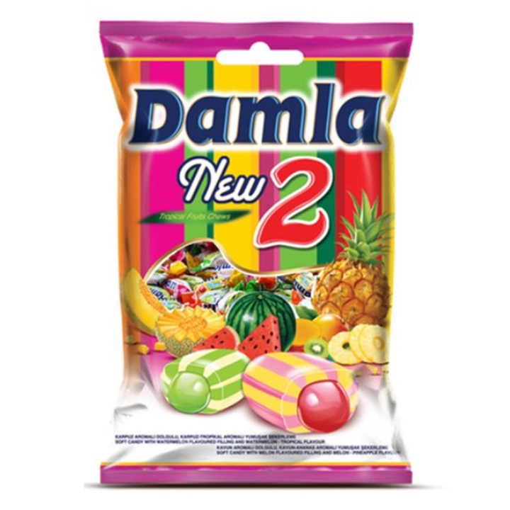 타야스 담라 New2 캔디 1kg / 트로피컬 츄이캔디 대용량