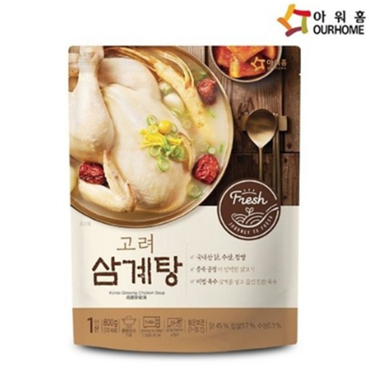 아워홈 고려삼계탕 800g