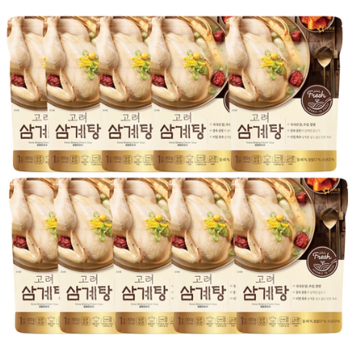 아워홈 고려삼계탕 800g x 10봉