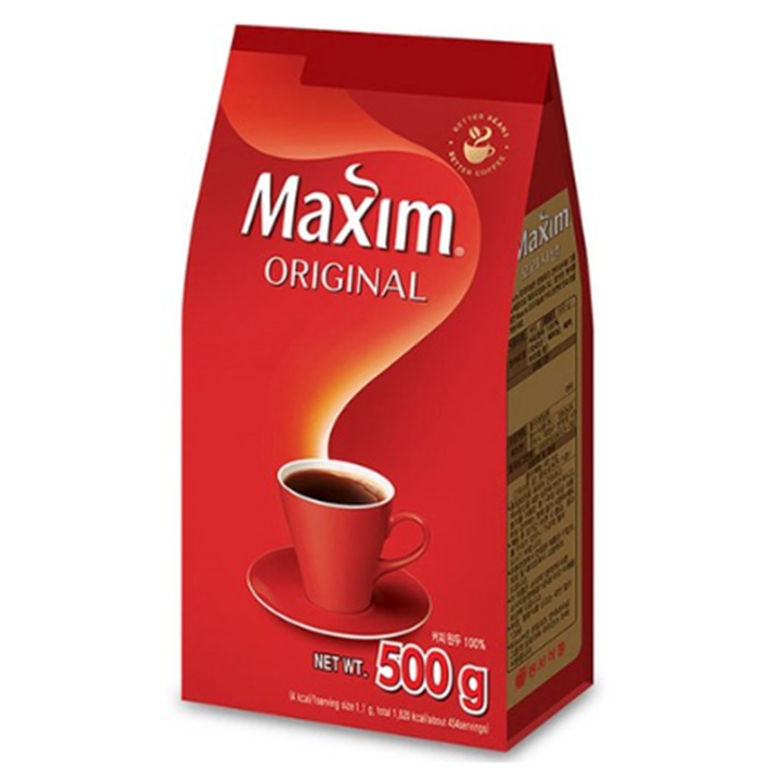 (임박할인) 맥심 오리지널 커피 500g 