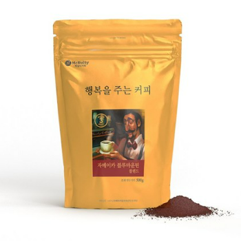 맥널티 행복을주는커피 자메이카 블루마운틴 블렌드(분쇄원두커피) 500g