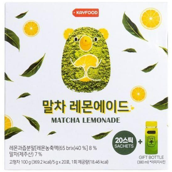 (임박할인) 케이푸드 말차 레몬에이드 20T