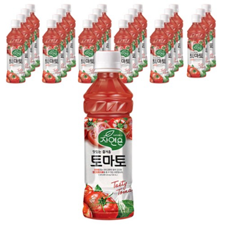[박스] 웅진 자연은 토마토 340ml x 24개