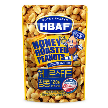 HBAF 바프 허니로스티드땅콩 120g