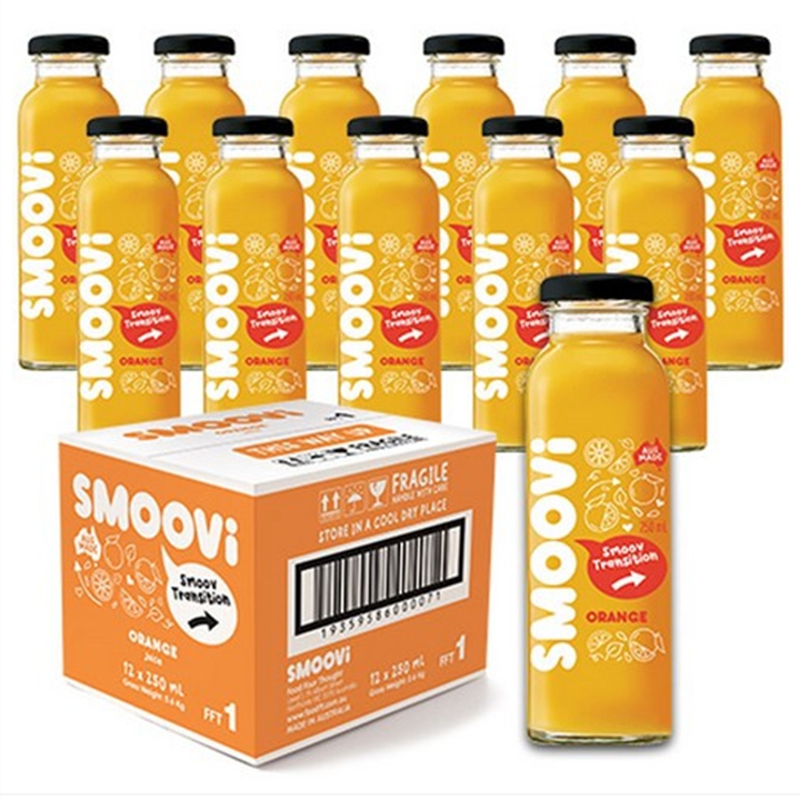 스무비 ORANGE 오렌지 프리미엄 과일주스(No.1) 250ml x 12병