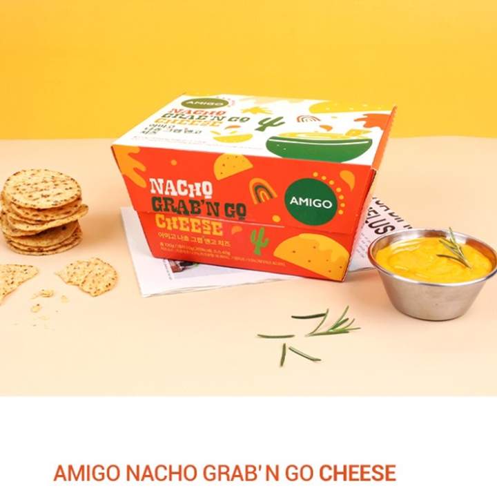 (유통기한임박할인) 아미고 나쵸 그랩앤고 치즈(주황) 100g